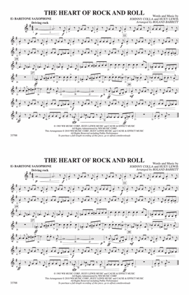 The Heart of Rock and Roll: E-flat Baritone Saxophone