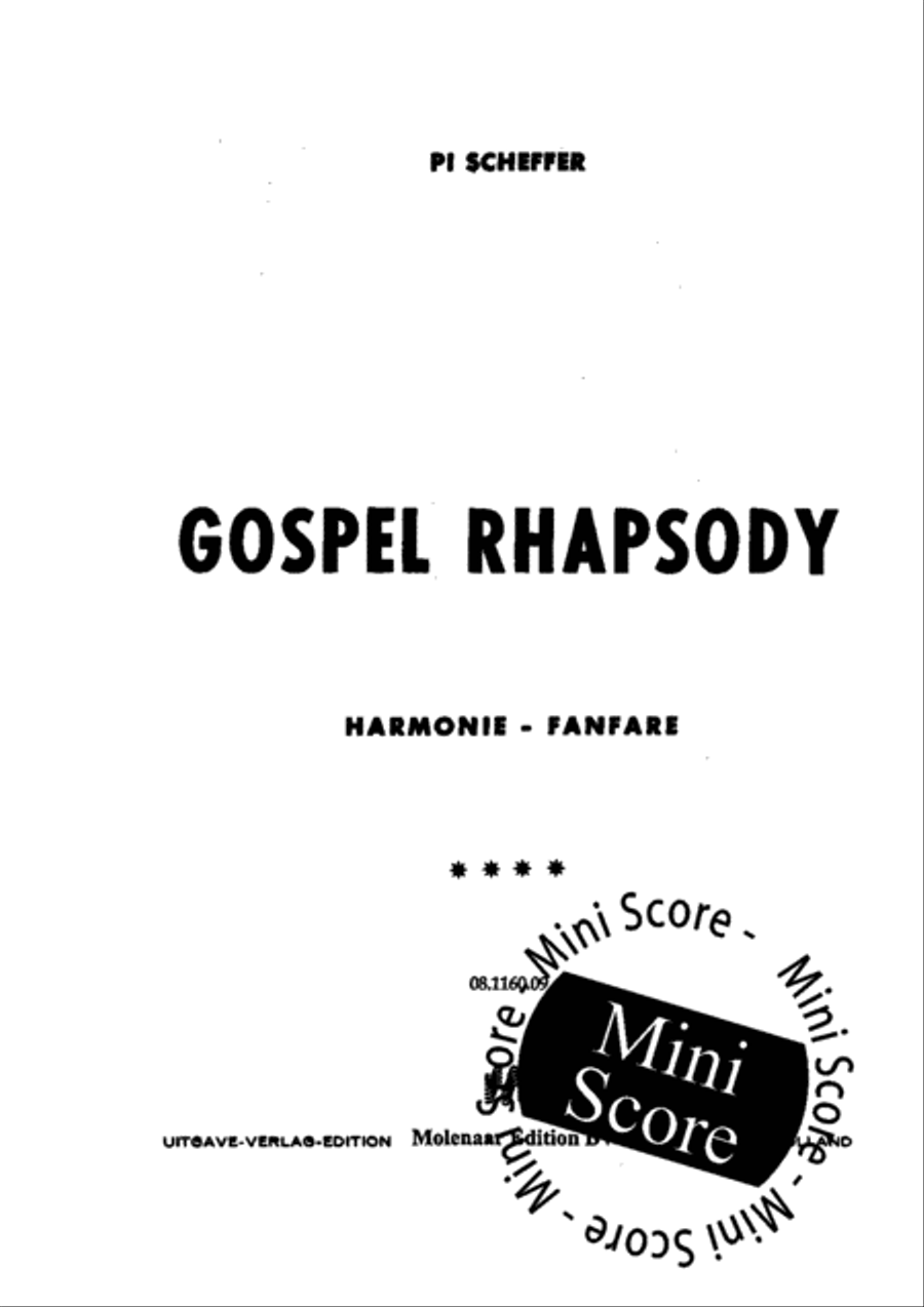 Gospel Rhapsody TTBB scores gallery preview page 3