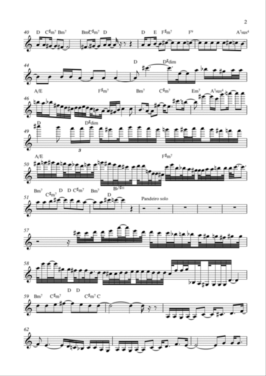 Na Bola Piano scores gallery preview page 2