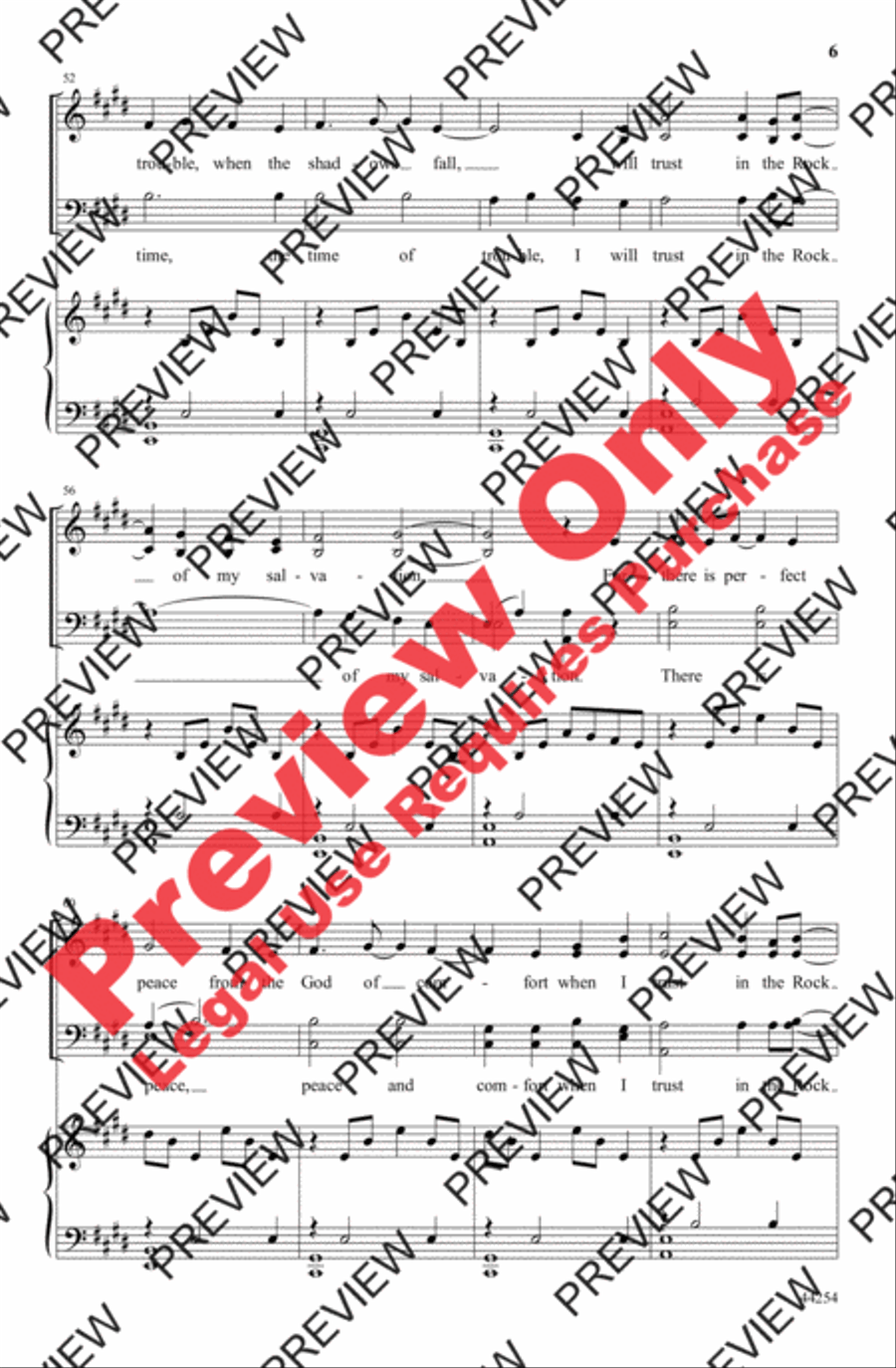 Celtic Canticle Celtic Canticle 4-Part scores gallery preview page 6