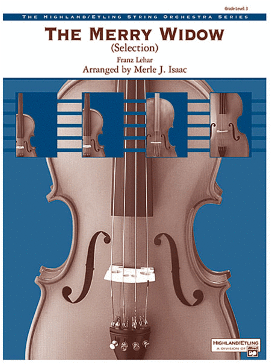 The Merry Widow String Orchestra scores gallery preview page 1