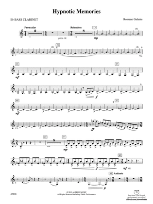 Hypnotic Memories: B-flat Bass Clarinet
