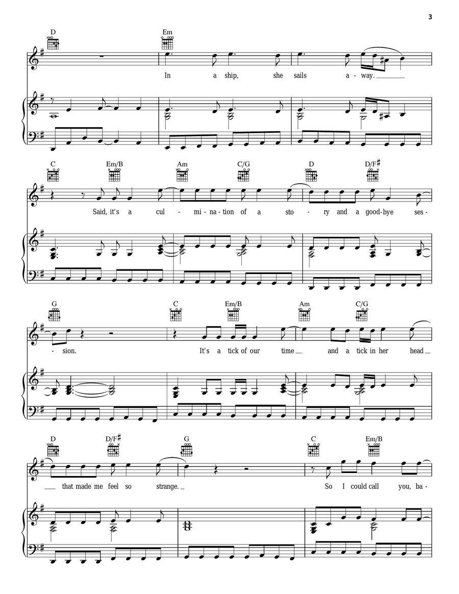 17 Piano, Vocal, Guitar scores gallery preview page 3