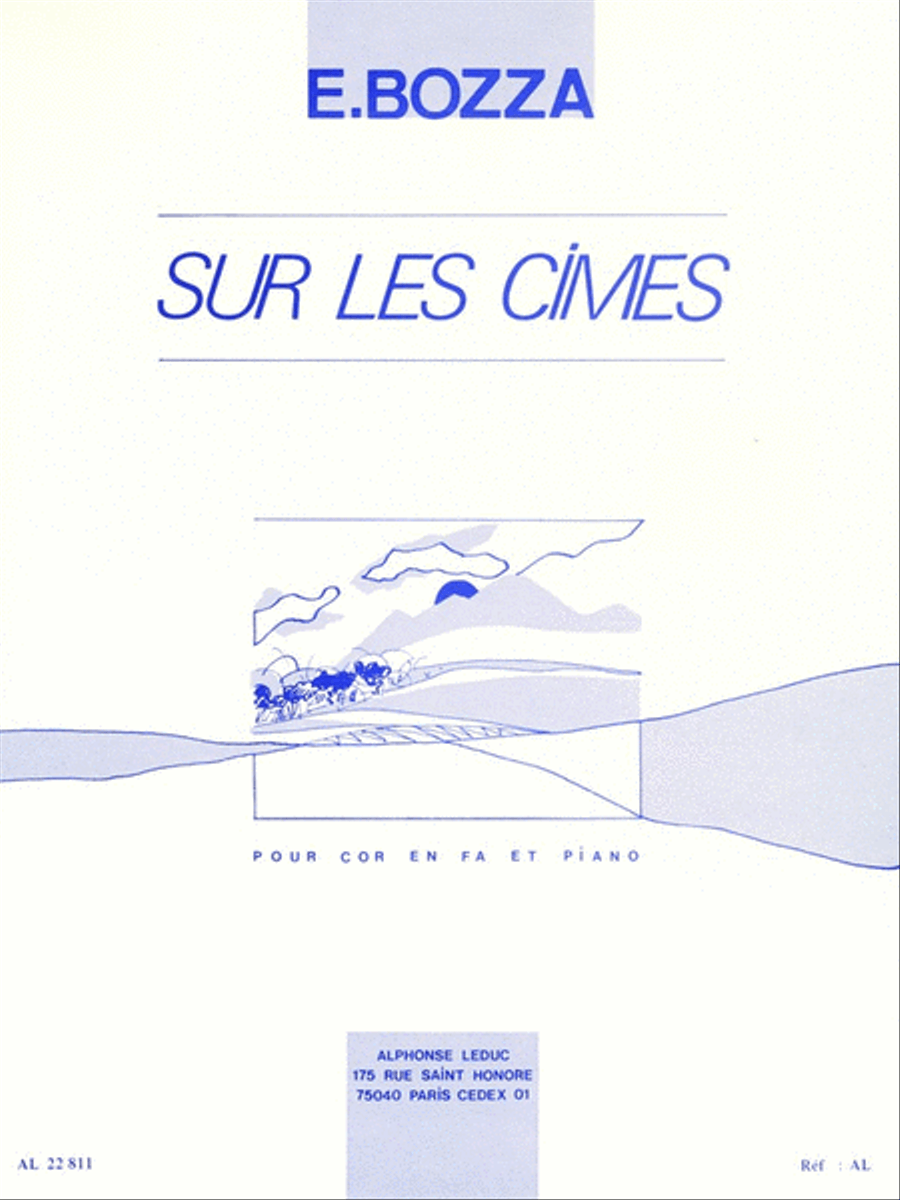 On Th Summits (f Horn And Piano) Horn scores gallery preview page 1