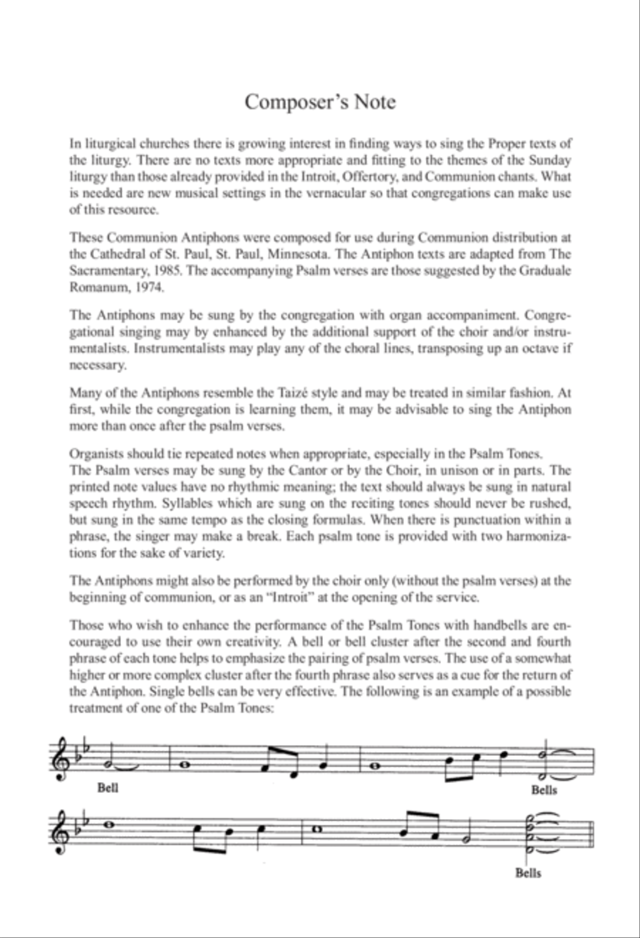 Communion Antiphons for the Advent Season 4-Part scores gallery preview page 3