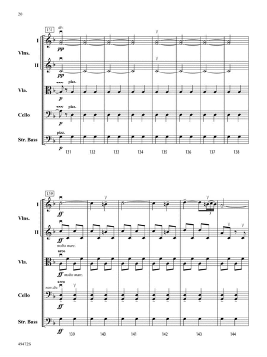 Fantasía Española String Orchestra scores gallery preview page 21