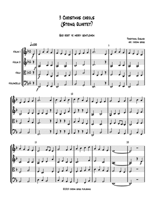 3 Christmas Carols (String Quartet)