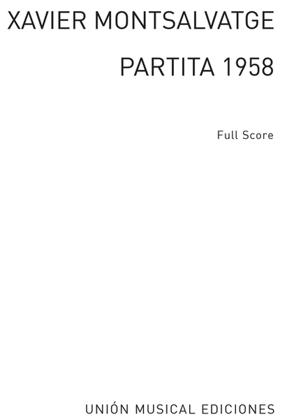 Partita 1958
