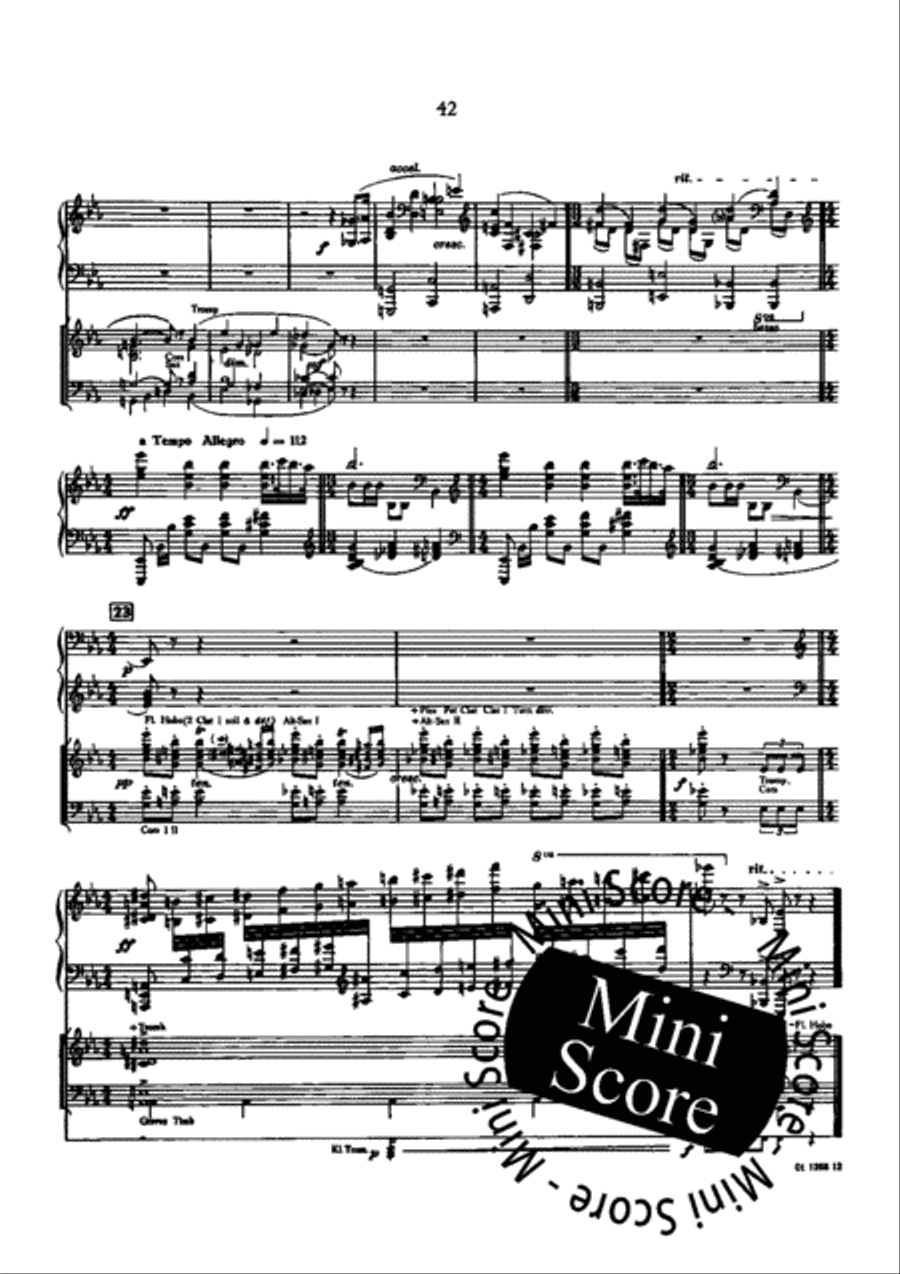 Parade Concerto Concert Band scores gallery preview page 45