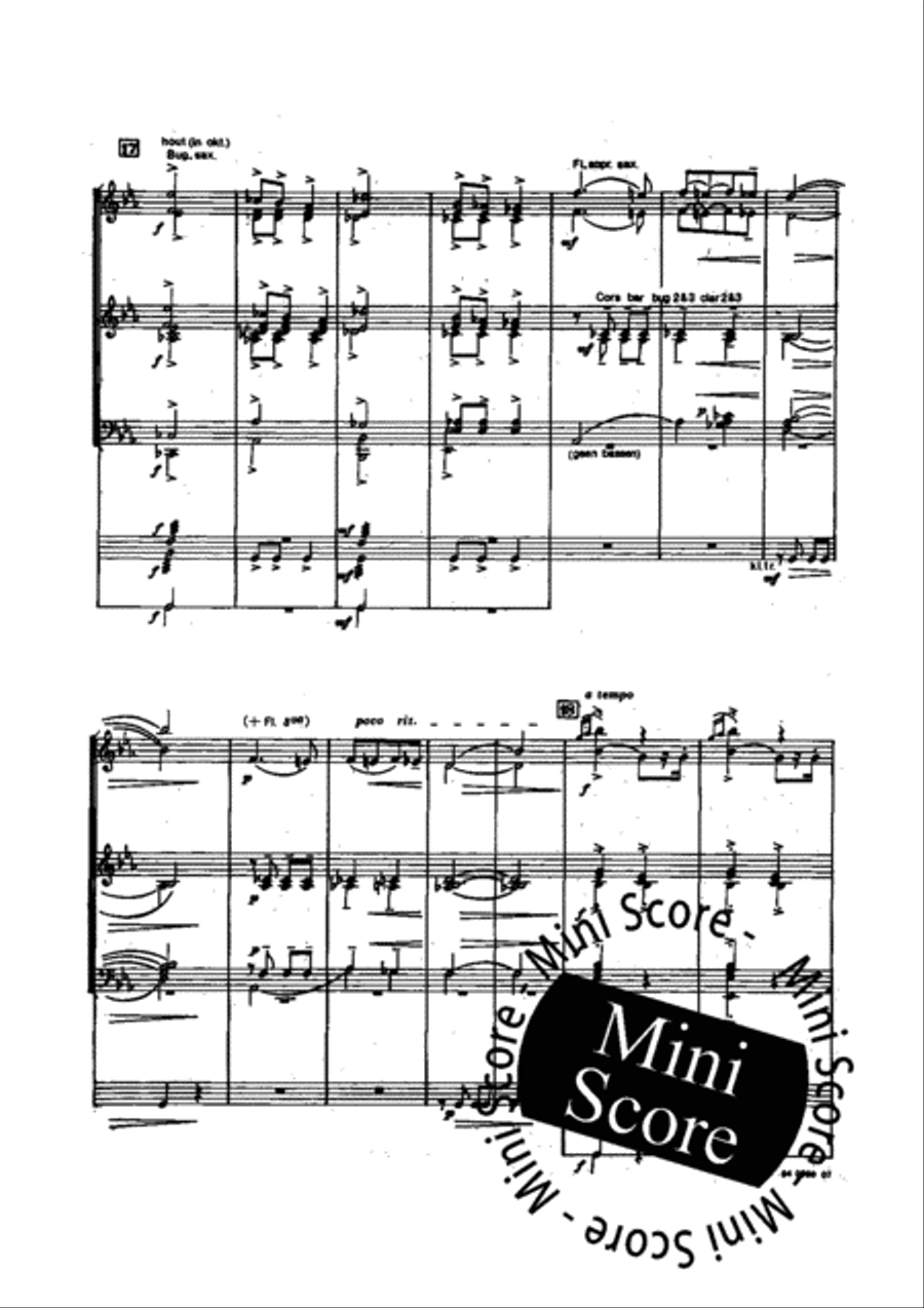 Melodioso Concert Band scores gallery preview page 13