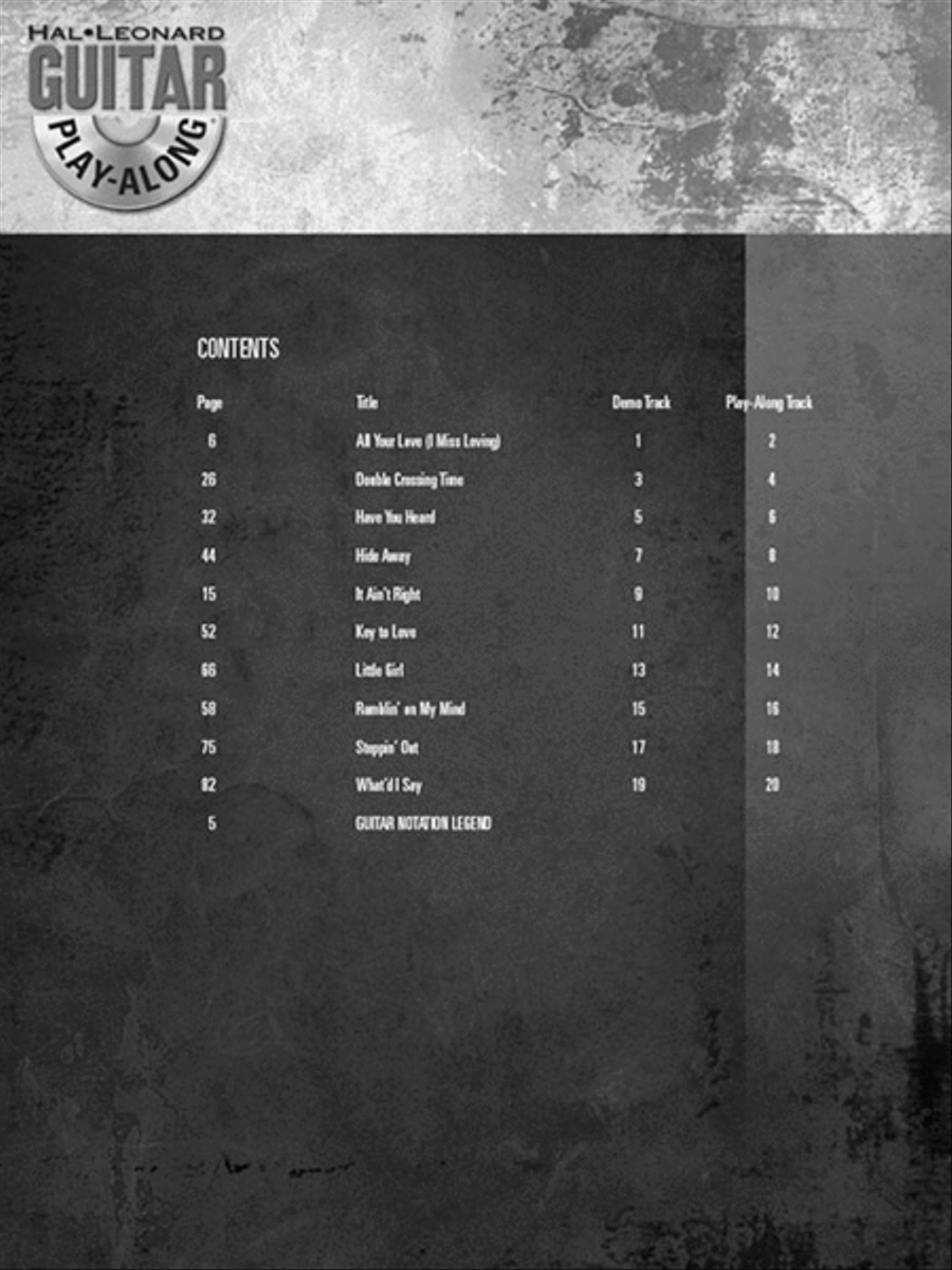Blues Breakers with John Mayall & Eric Clapton Electric Guitar scores gallery preview page 2