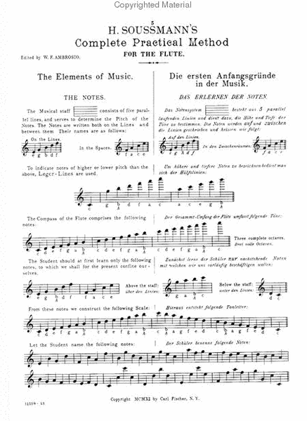 Complete Method for Flute - Part 1