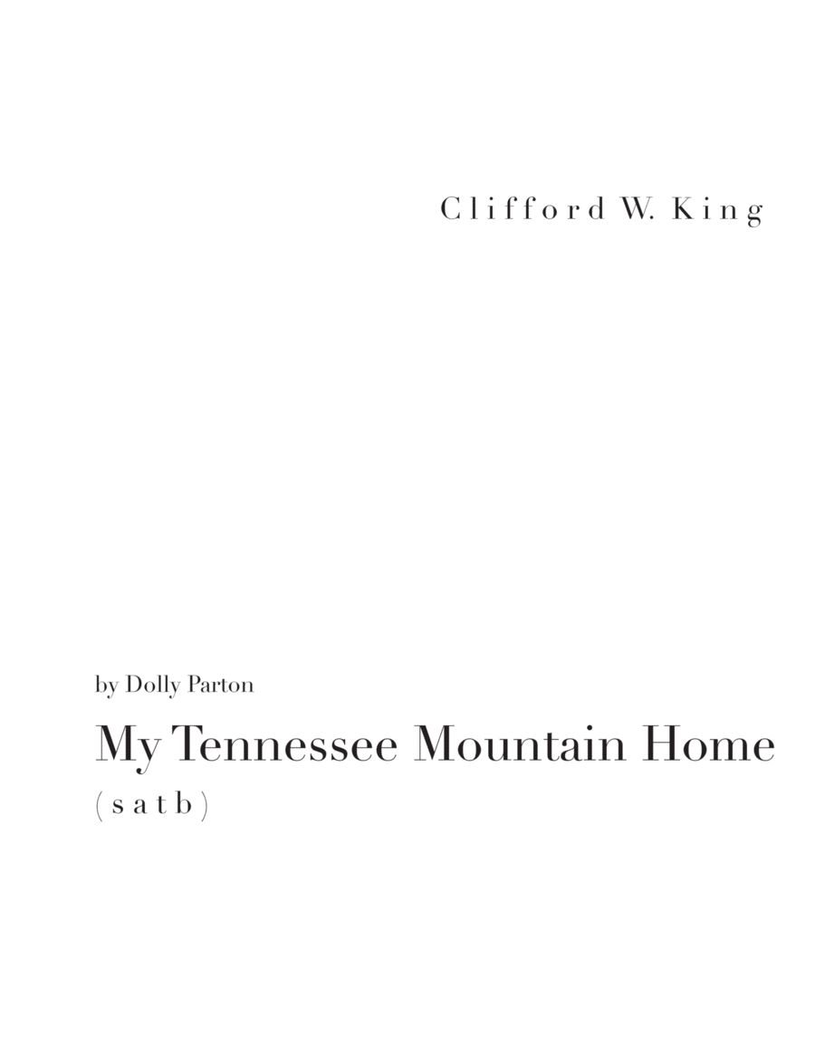 My Tennessee Mountain Home