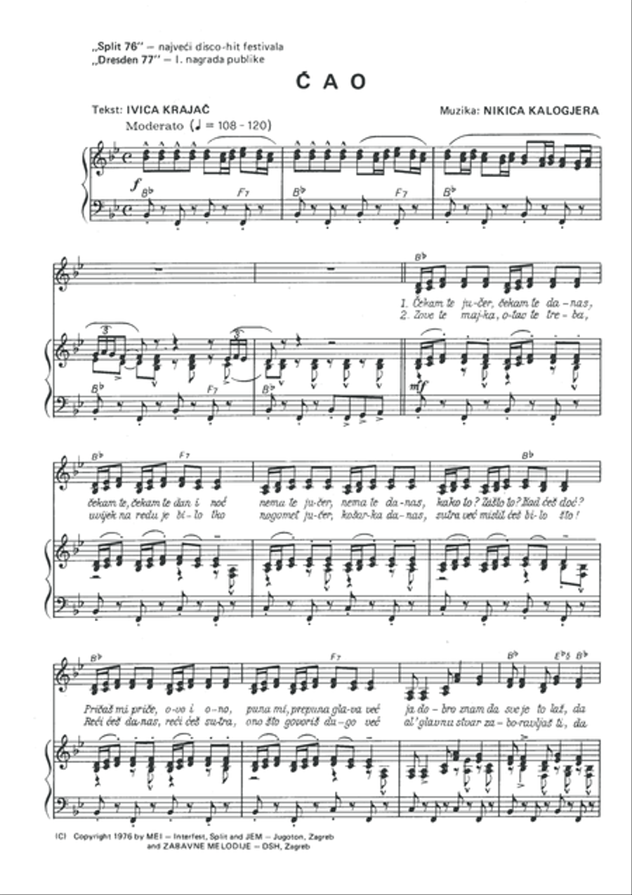 Cao Voice scores gallery preview page 3