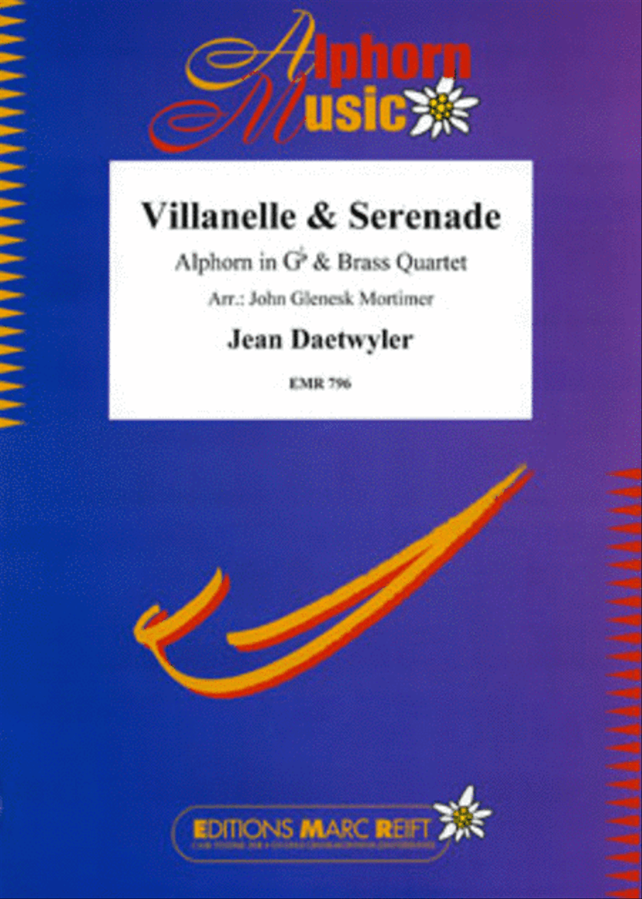Villanelle & Serenade Villanelle & Serenade Brass Quartet scores gallery preview page 1