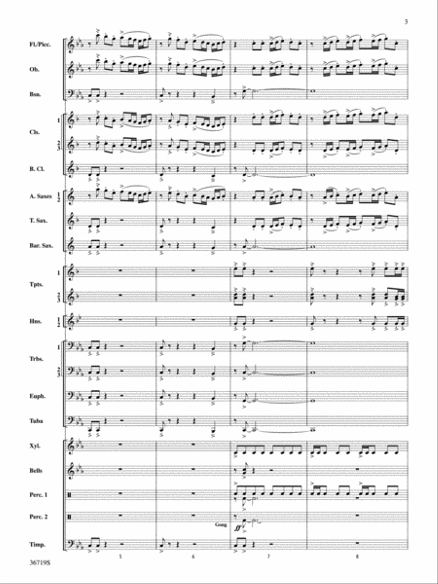 Ignition Concert Band scores gallery preview page 3
