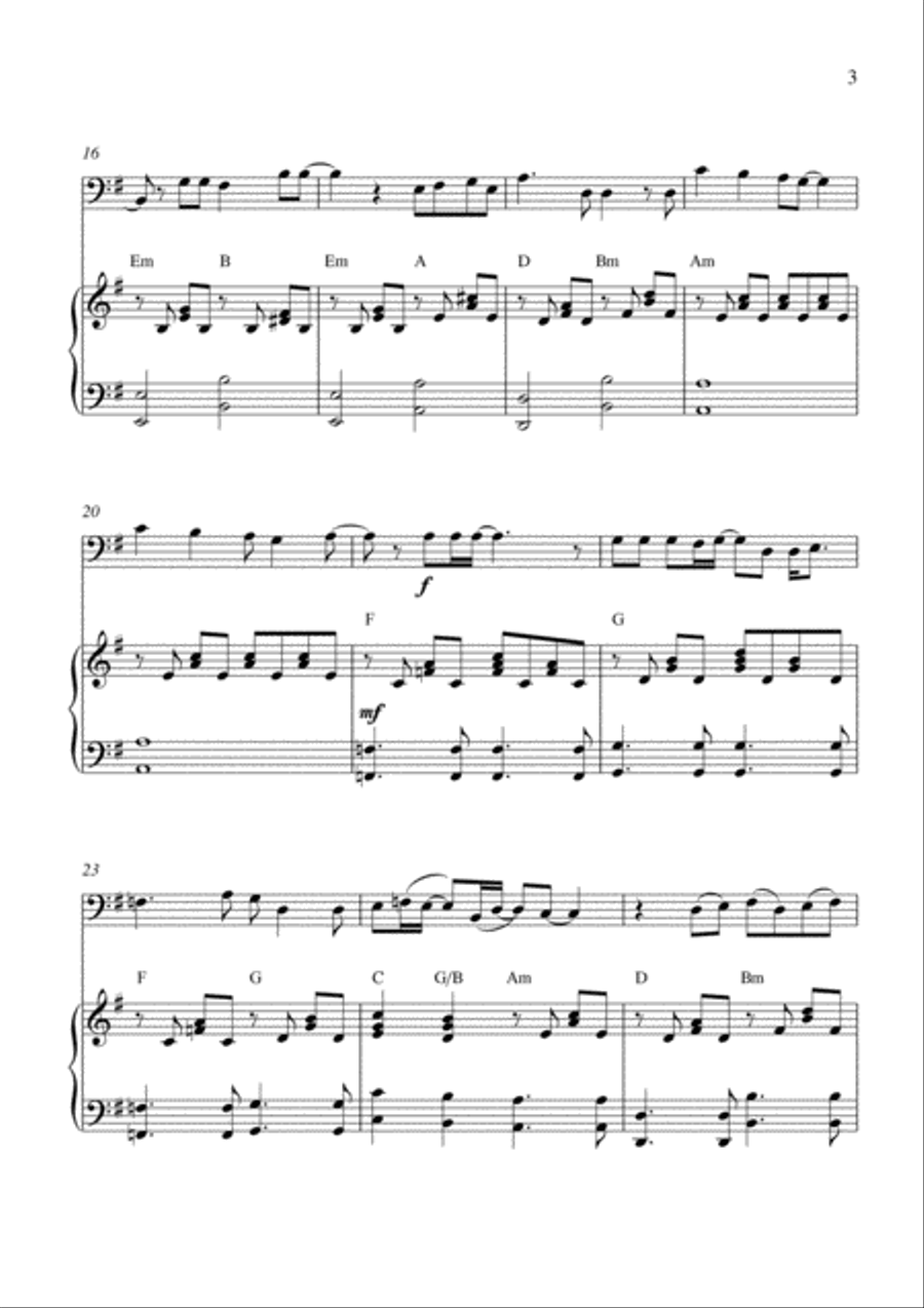 Eternal Flame Piano scores gallery preview page 3