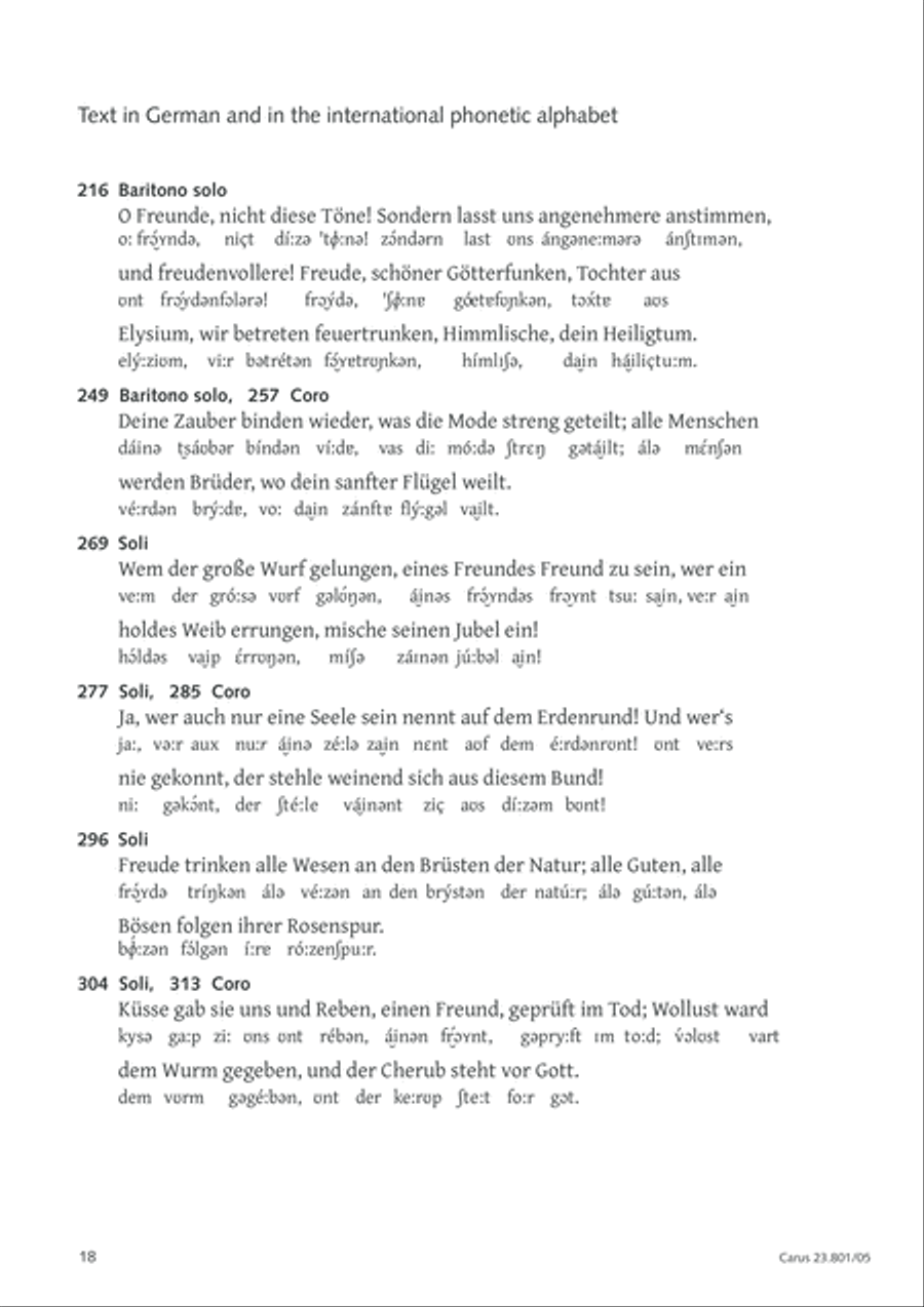 Symphony No. 9, Op. 125 - Finale (Choral Symphony) Symphony No. 9, Op. 125 - Finale (Choral Symphony) 4-Part scores gallery preview page 19