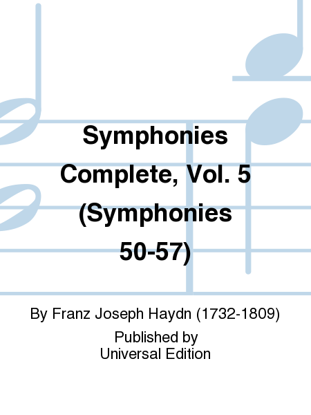 Franz Joseph Haydn: Symphonies Complete, Vol. 5 (Symphonies 50-57)