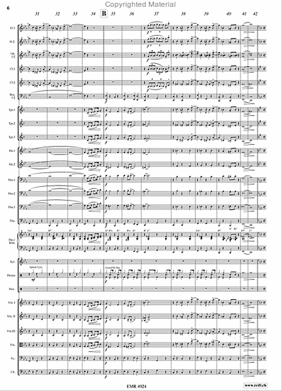 Cabaret Orchestra scores gallery preview page 6