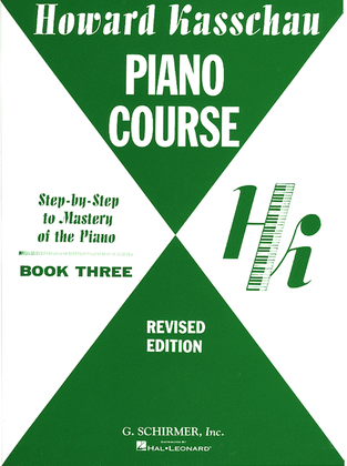 Book cover for Piano Course - Book 3: Step by Step Mastery Of the Piano