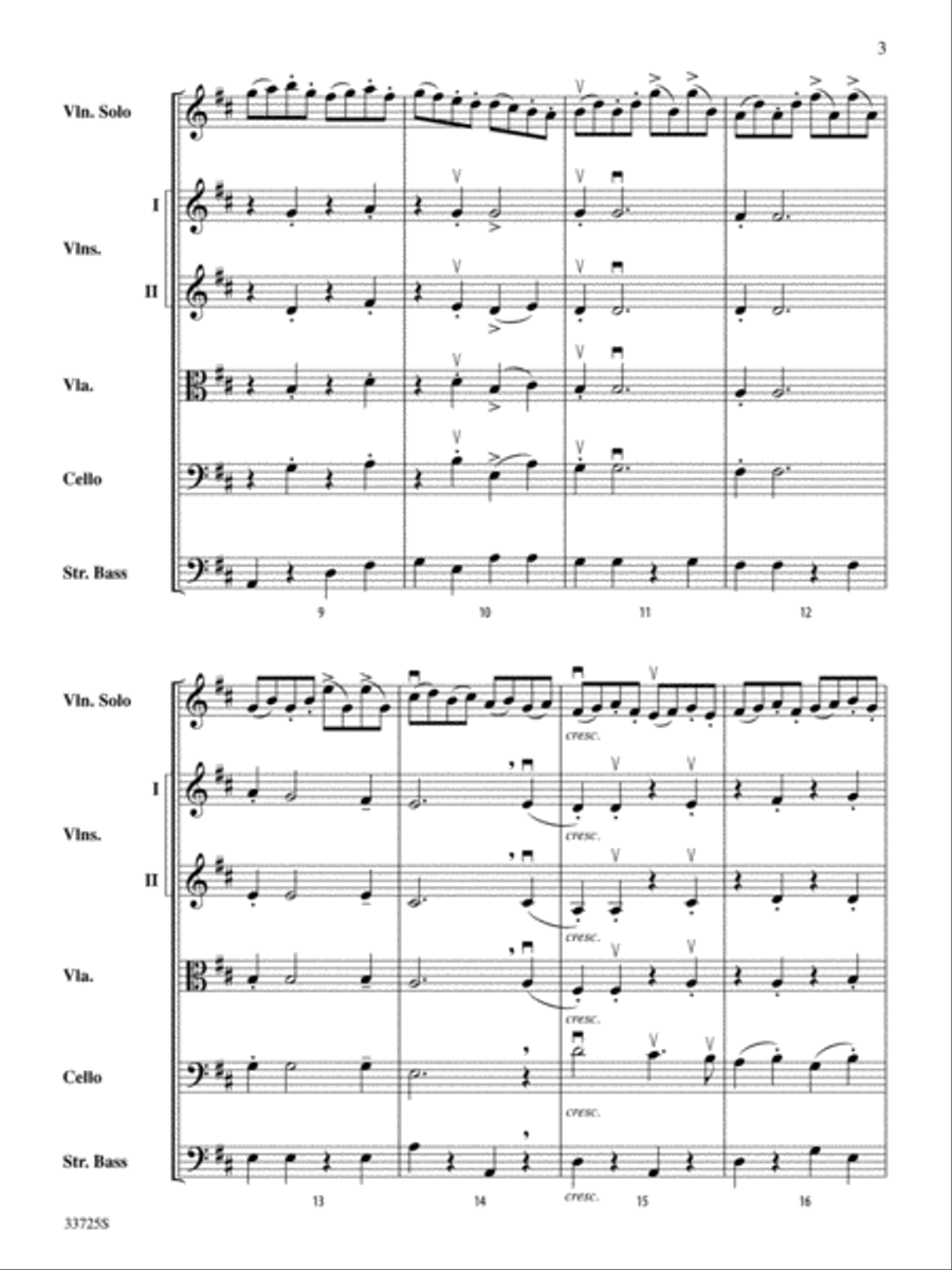 Carolan's Concerto String Orchestra scores gallery preview page 3