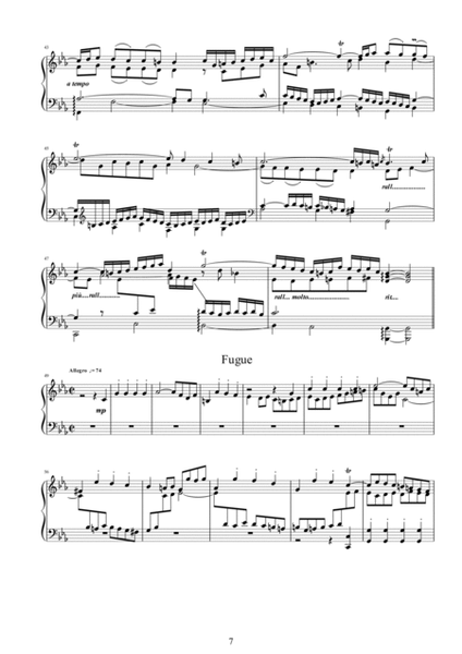 The Bach's Fantasies and Fugues for piano image number null