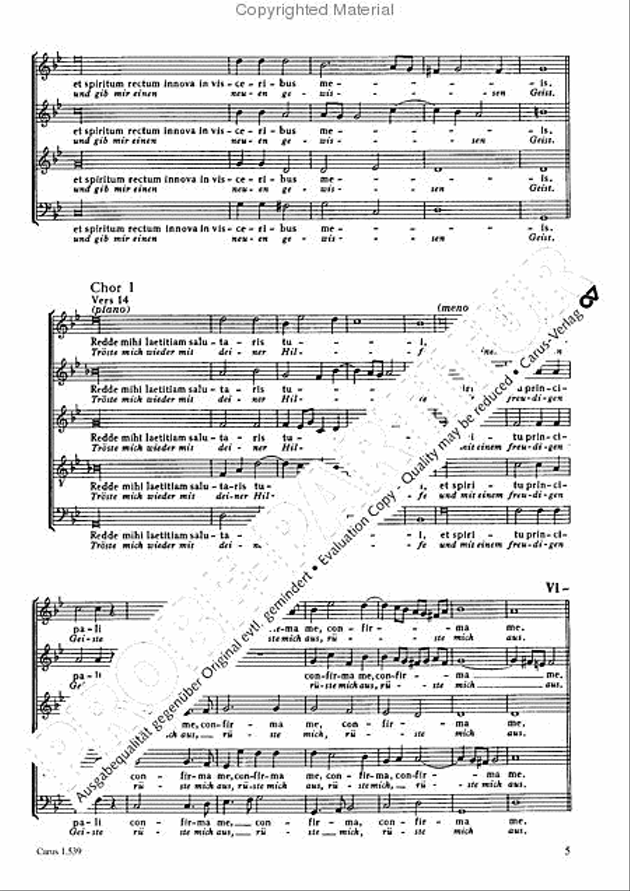 Miserere mei, Deus SSATB scores gallery preview page 6