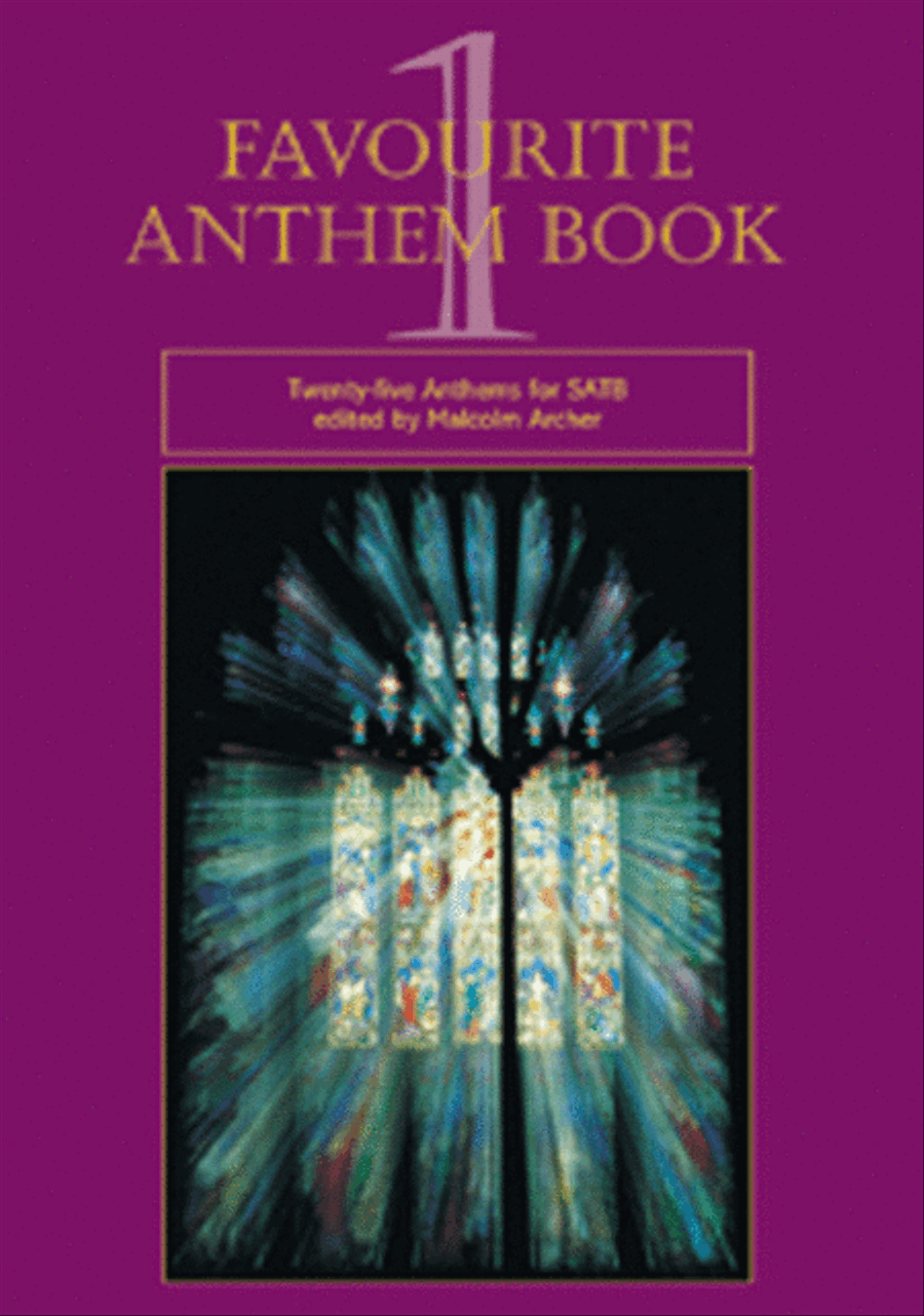 Favourite Anthem Book - Book 1 4-Part scores gallery preview page 1