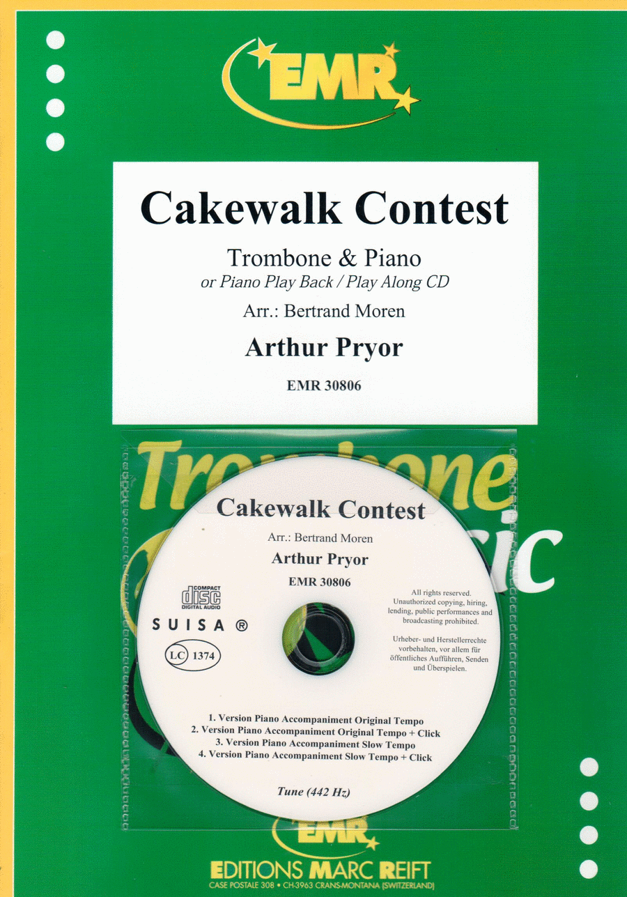 Cakewalk Contest Piano Accompaniment scores gallery preview page 1