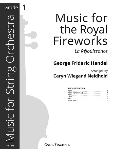 Music for the Royal Fireworks image number null