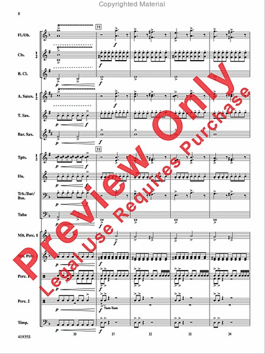 IronHeart Concert Band scores gallery preview page 8