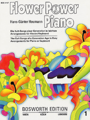 Book cover for Flower Power Piano 1