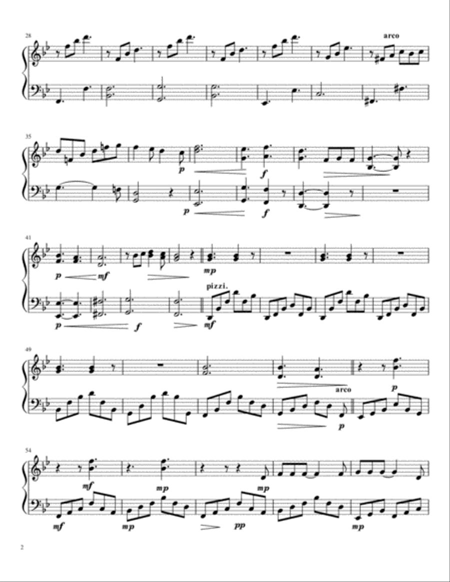 Hallelujah Small Ensemble scores gallery preview page 3