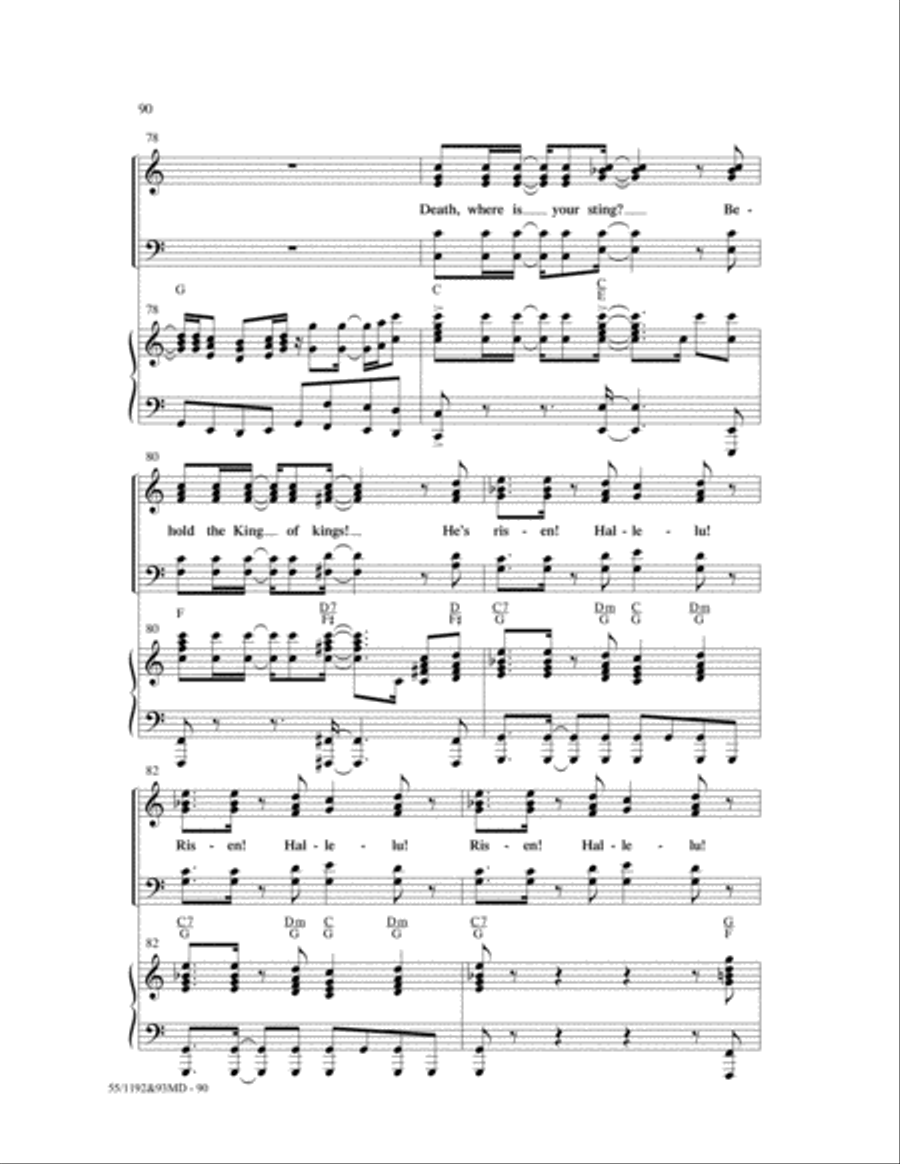 The Lamb The Lamb 4-Part scores gallery preview page 61