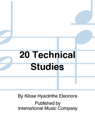 Book cover for 20 Technical Studies