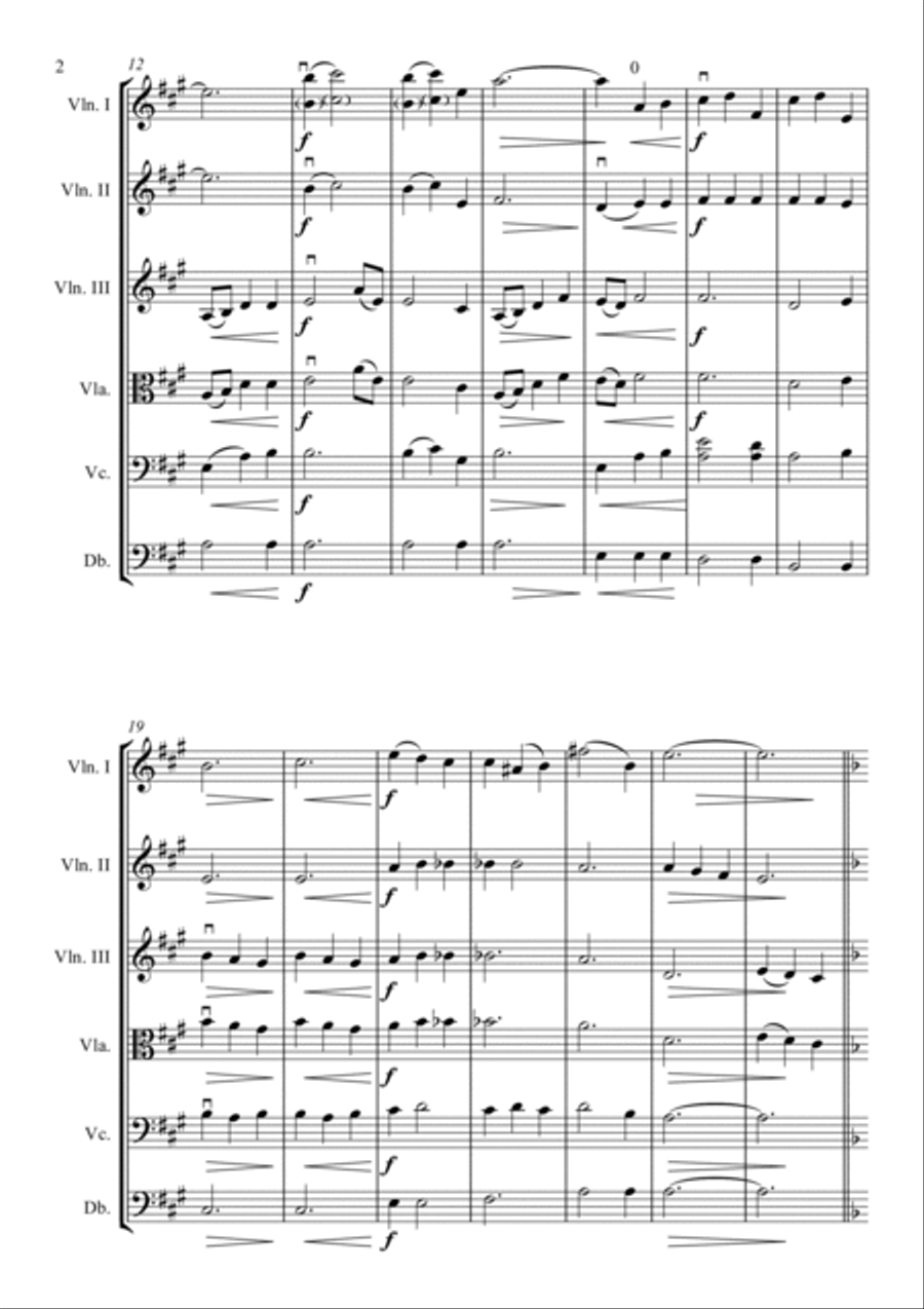Ever After Main Title Cello scores gallery preview page 2