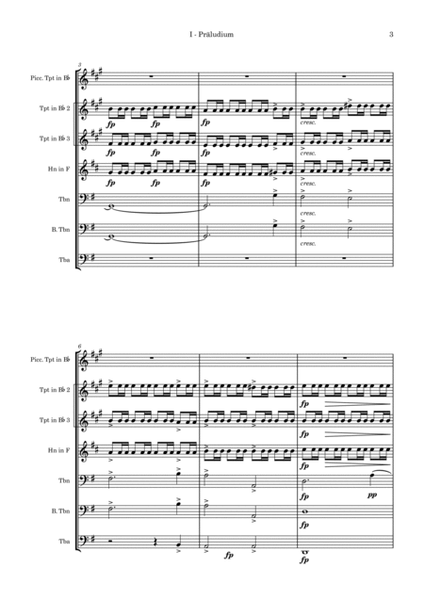 Holberg Suite (Brass Septet)