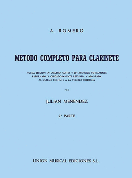 Romero Metodo Completo Para Clarinete (menendez) Part 2