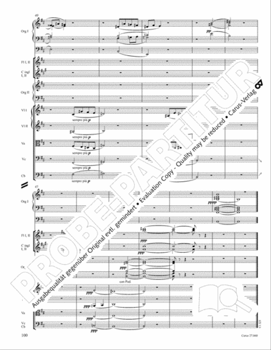 Messe a quatre voix 4-Part scores gallery preview page 111