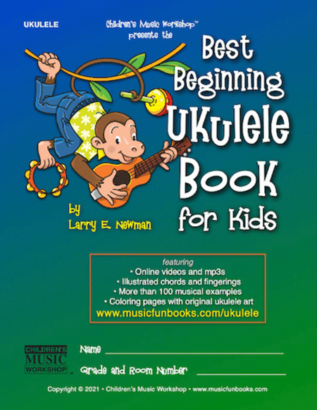 Best Beginning Ukulele Book for Kids