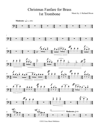 Christmas Fanfare for Brass-1st trombone