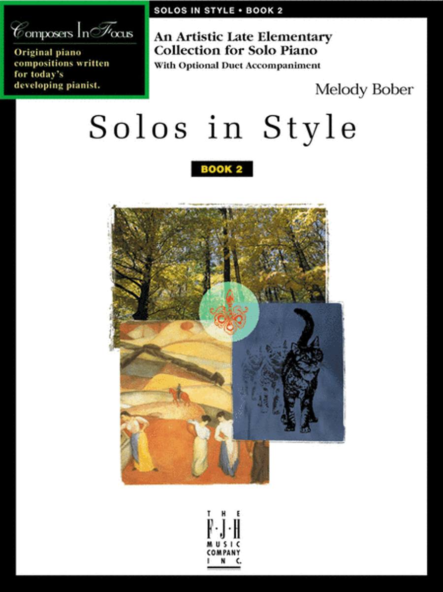 Solos in Style, Book 2 Easy Piano scores gallery preview page 1