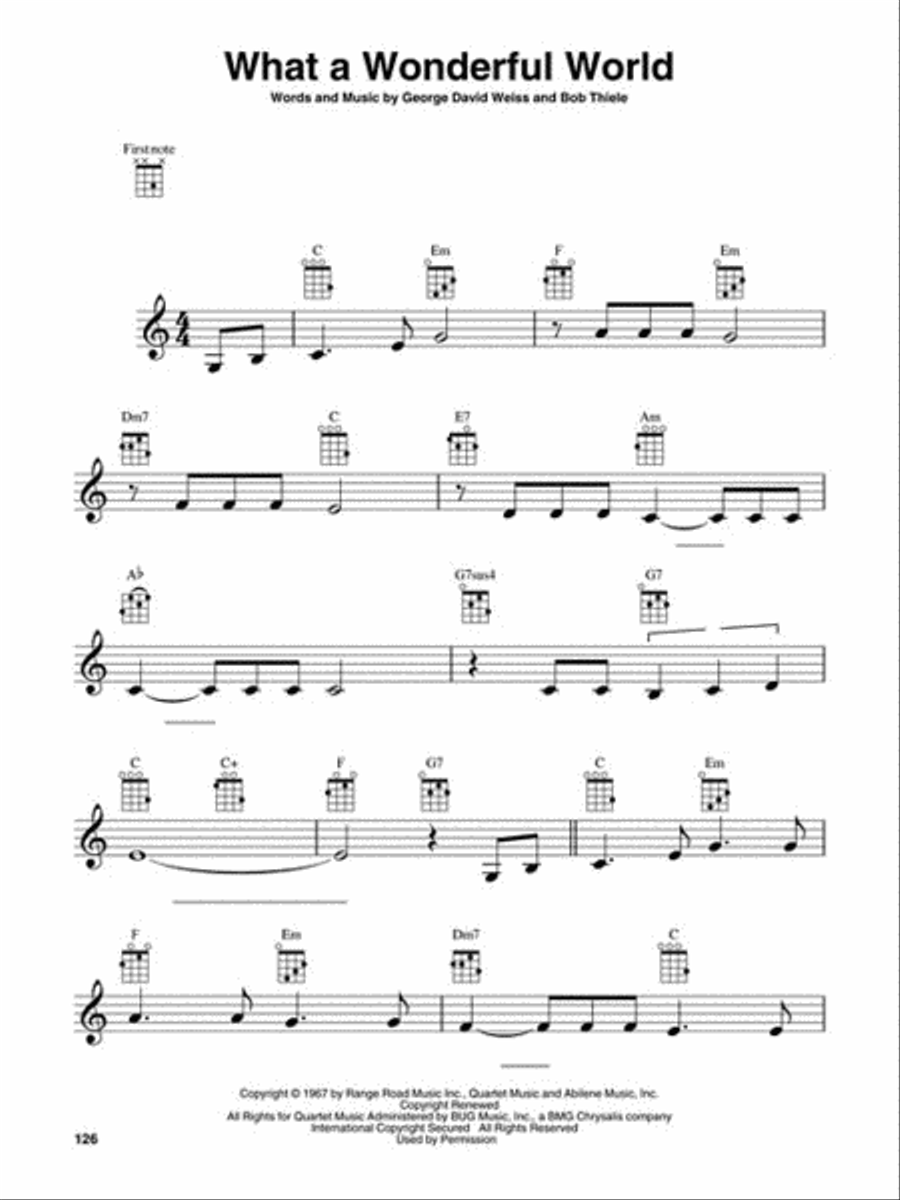Peace, Hope & Love Peace, Hope & Love Ukulele scores gallery preview page 4