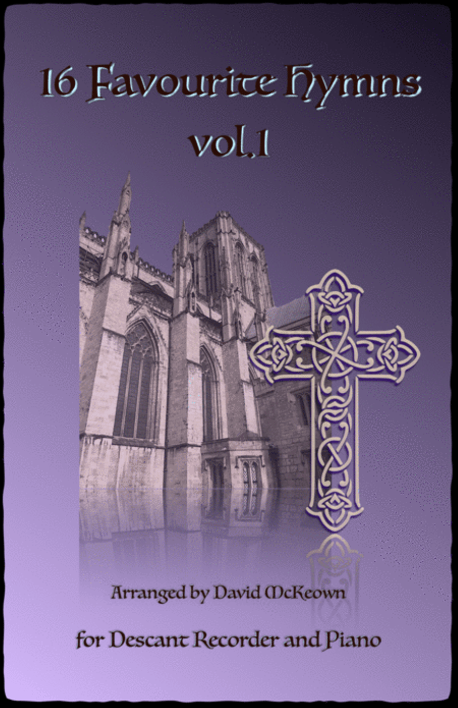 16 Favourite Hymns Vol.1 for Descant Recorder and Piano Soprano Recorder scores gallery preview page 1