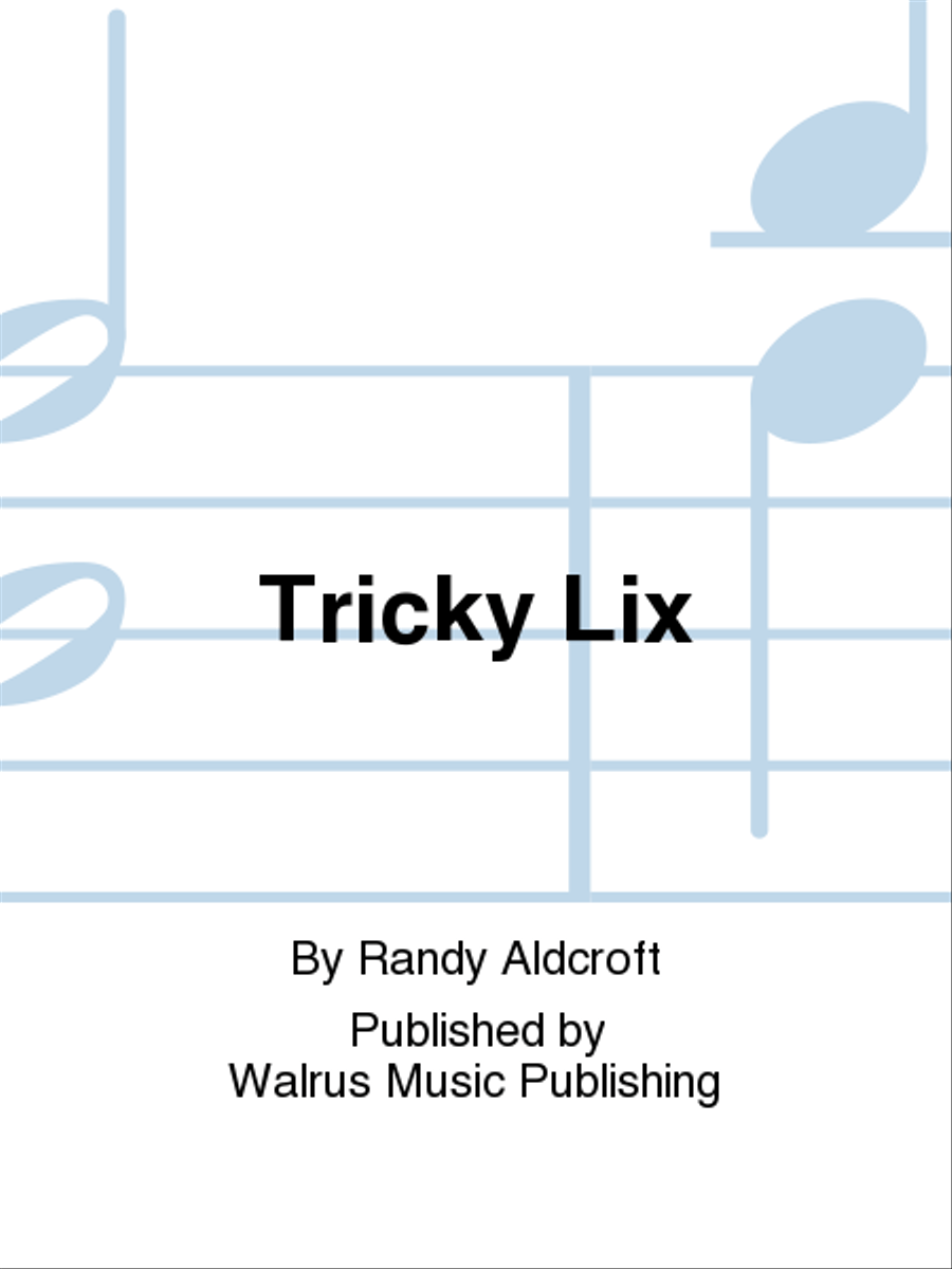 Tricky Lix Trombone Quartet scores gallery preview page 1