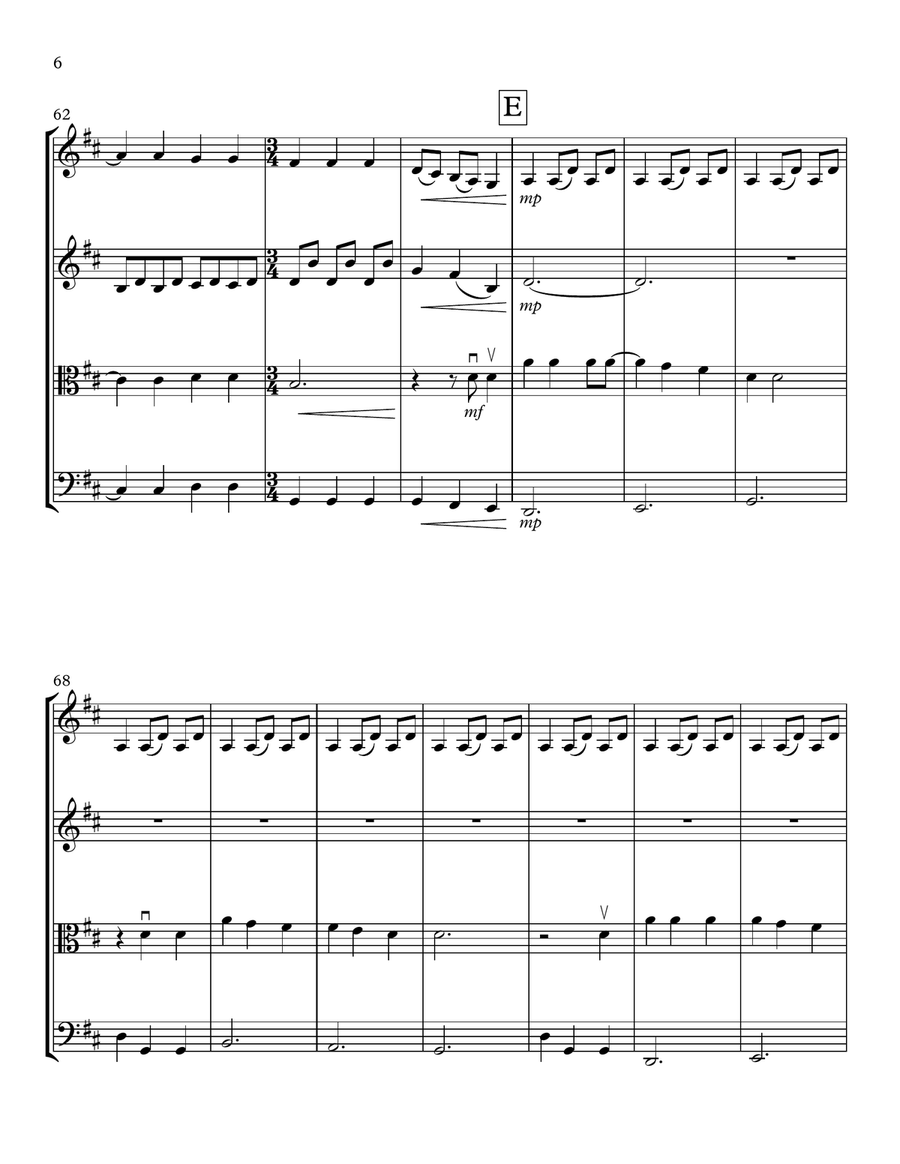 Iris String Quartet scores gallery preview page 6