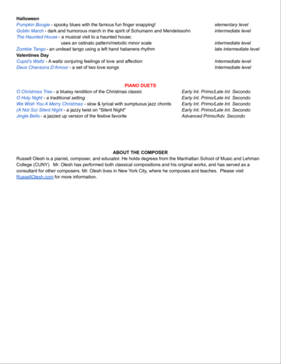 All I Want For Christmas Is My Two Front Teeth Piano Solo scores gallery preview page 3
