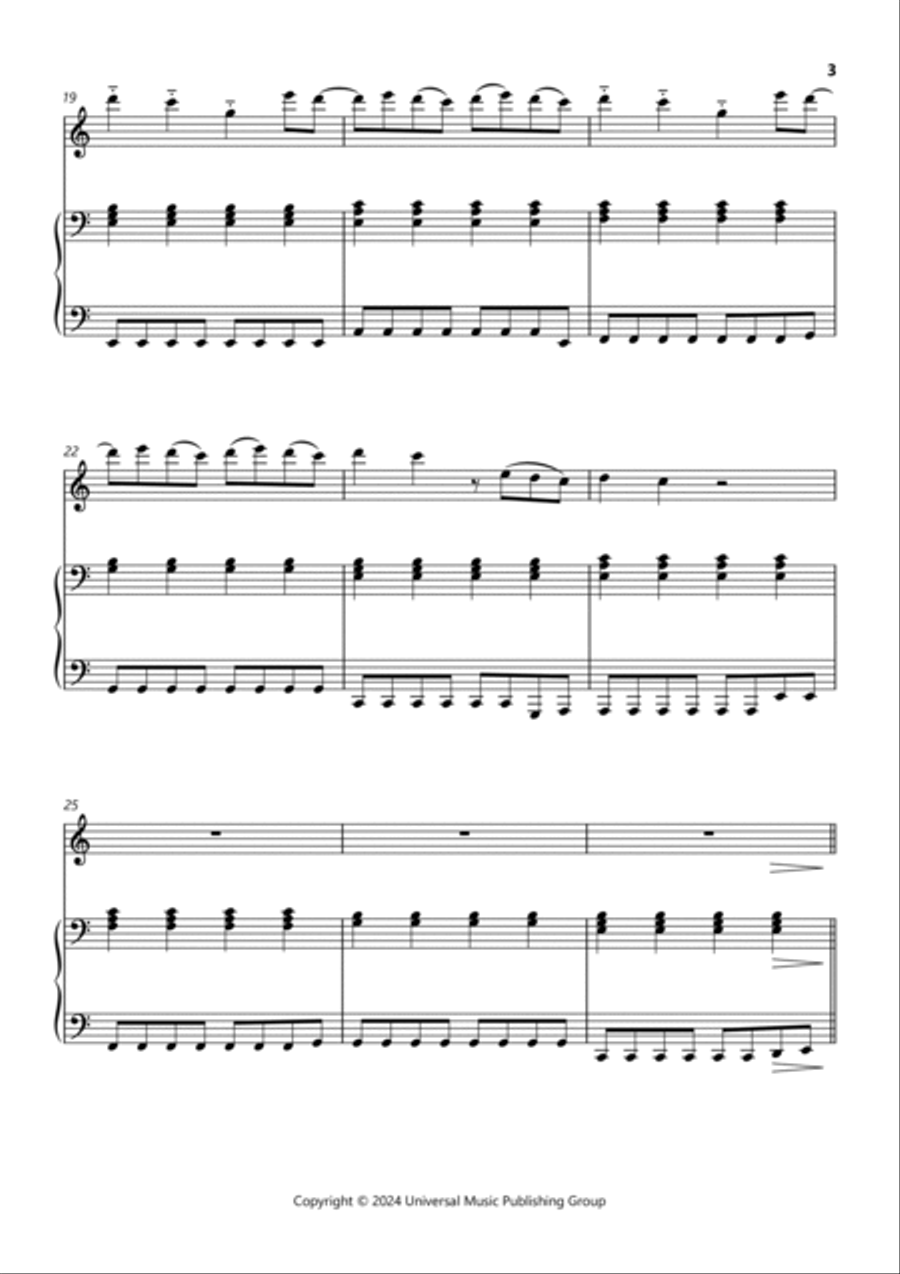 Fortnight Flute scores gallery preview page 3