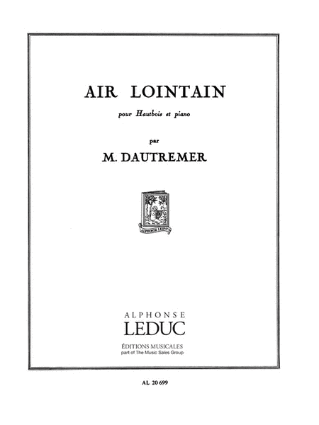 Air Lointain (oboe & Piano)